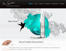 Tablet Screenshot of dr-spiller.co.uk